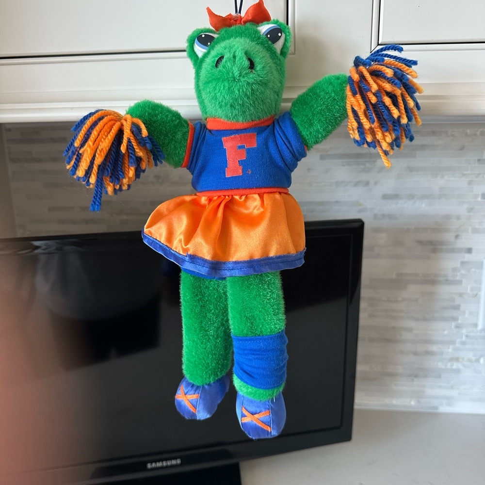 Green Cheerleader Plush Toy